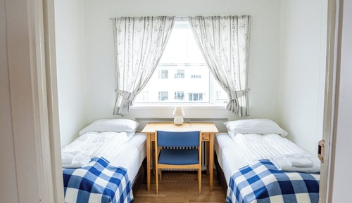 Twin Room, Courtyard View