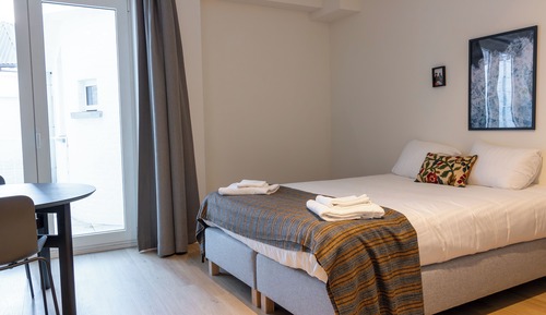 Economy Apartment, 1 Double Bed, Terrace