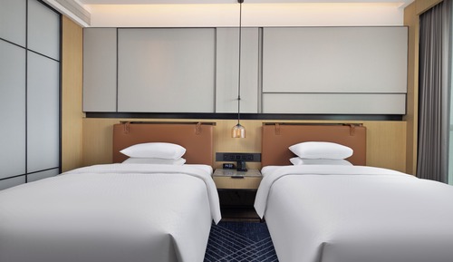 Business Room, 2 Double Beds