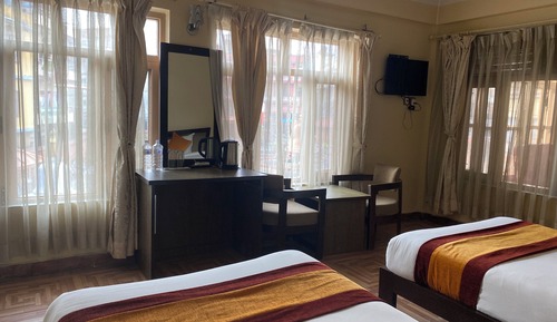 Deluxe Double or Twin Room, 1 Bedroom, Non Smoking, Garden View