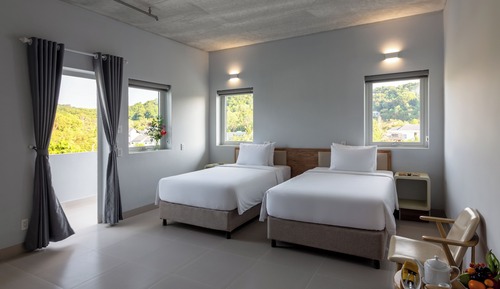 Deluxe Twin Room, Balcony