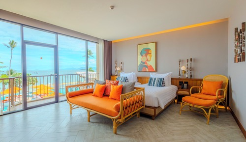 Grand Twin Room, Sea View