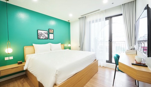 Executive Double or Twin Room, Balcony, City View