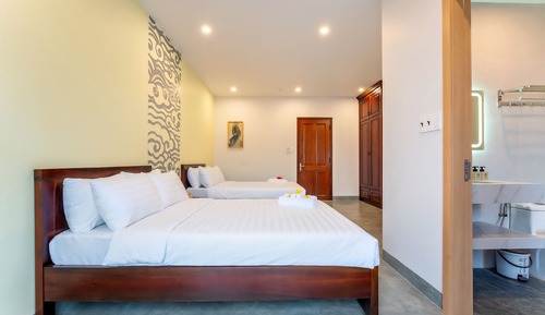 Family Triple Room, Pool View