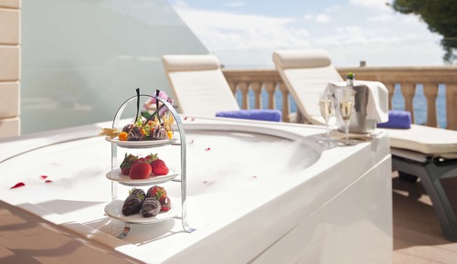 Deluxe Room, Hot Tub, Sea View
