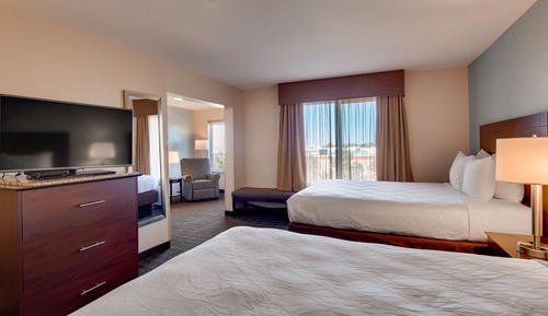 Suite, 2 Queen Beds, Non Smoking, Refrigerator & Microwave (with Sofabed)