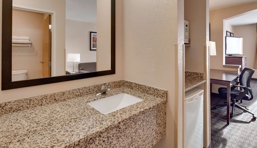 Suite, 1 King Bed, Non Smoking, Refrigerator & Microwave (with Sofabed)