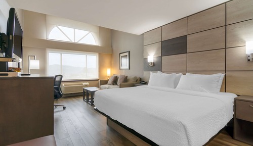 Standard Room, 1 King Bed, Refrigerator & Microwave, Mountain View (with Sofabed)