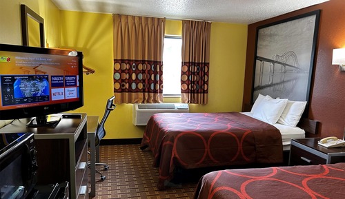 Double Room, 2 Double Beds, Smoking