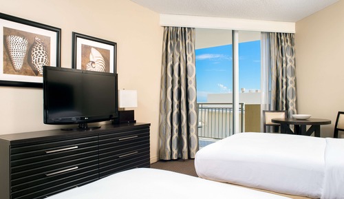 Standard Room, 2 Double Beds, Accessible, Non Smoking (Mobility)