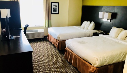 Room, 2 Double Beds, Non Smoking