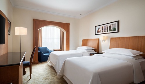 Standard Room, 2 Twin Beds, Non Smoking, City View