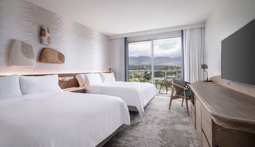 Superior Room, 2 Queen Beds, Ocean View (Kukahi)