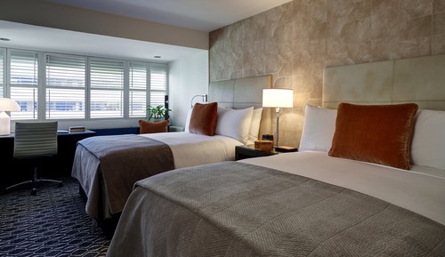 Classic Room, 2 Double Beds, Mobility Accessible