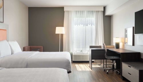 Junior Suite, 2 Queen Beds, Accessible (Hearing)