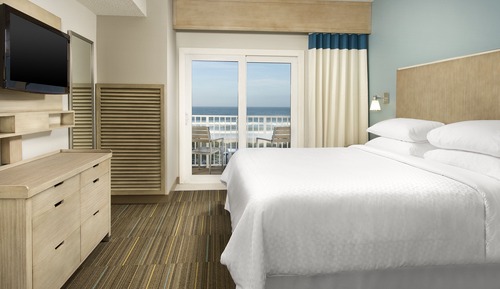 Junior Suite, 1 King Bed with Sofa bed, Ocean View (Mobility Accessible, Tub)