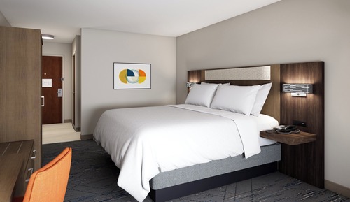 Suite, 1 King Bed (Fountain View)