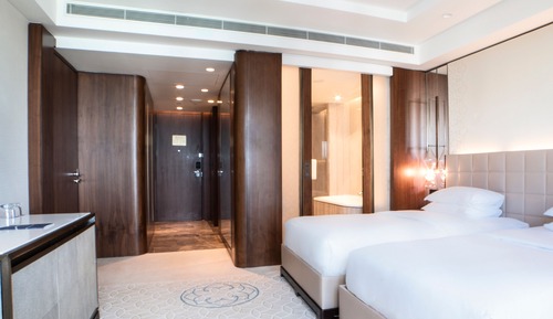 Room, 2 Twin Beds, Sea View
