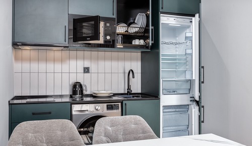 Deluxe One-Bedroom Balcony Suite with Kitchen