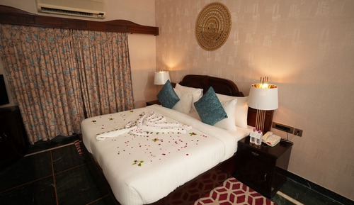 Cottage Villa With Garden View, respectively