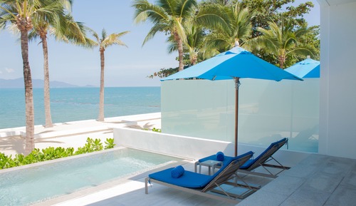 Beachfront Pool Villa