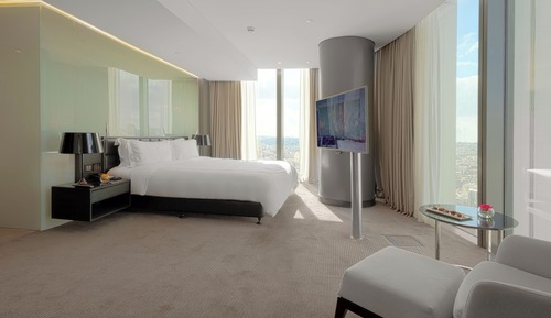 Room, 1 King Bed, City View, Corner