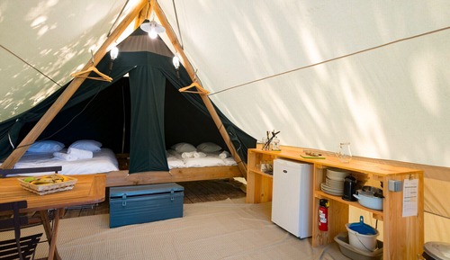 Tent, 2 Bedrooms, Shared Bathroom