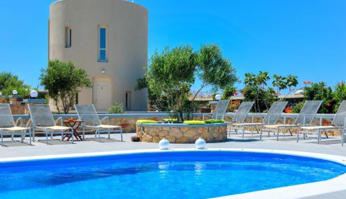 Windmill Private House with Sea View