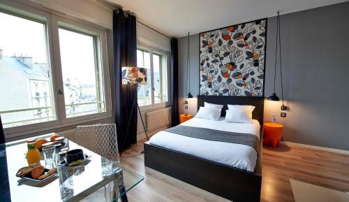 Premium Studio lit double (Coté Rue)