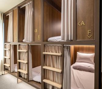 Single Bed in Female Dormitory Room