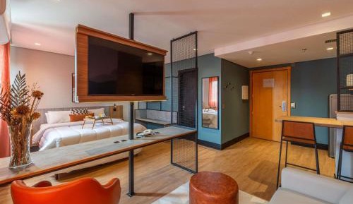 Deluxe Room with Queen Bed and Sofa Bed