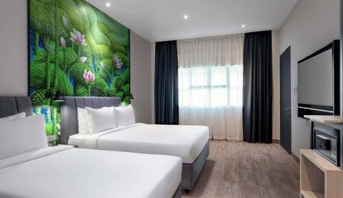 Family Room with One Queen and One Single Bed