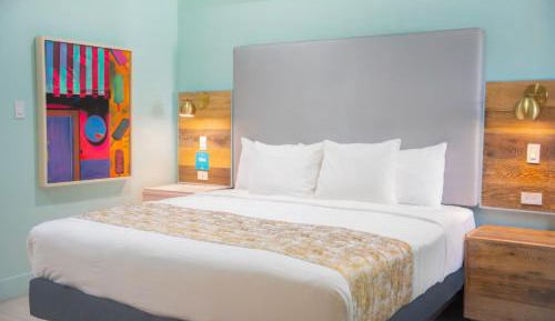 King Room with Roll-In Shower - Disability Access