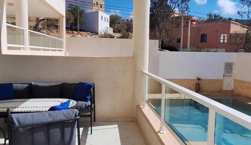 Two-Bedroom Apartment with Terrace and Sea View