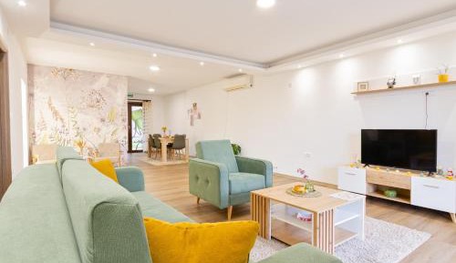 Two-Bedroom Apartment with Balcony and Terrace