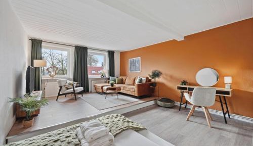 Three-Bedroom Apartment with Water View