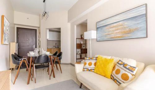 Three-Bedroom Apartment with View