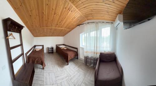 Family Room with Shared Bathroom