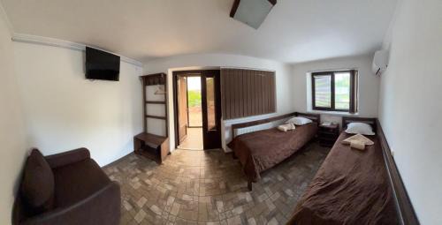 Family Room with Shared Bathroom