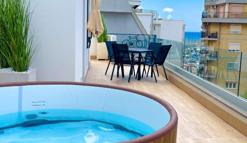 One-Bedroom Apartment with Sea View and Terrace