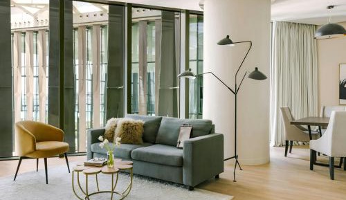 One-Bedroom Apartment with King or Queen Bed and Sofa Bed