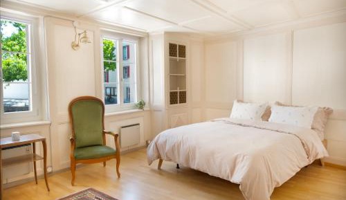 Deluxe One-Bedroom Apartment with City View