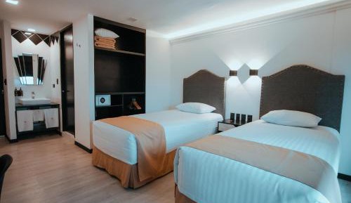 Twin Room with City View