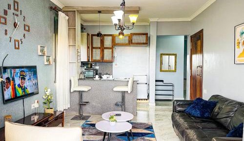 Two-Bedroom Apartment with Balcony