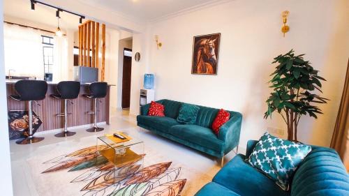 One-Bedroom Apartment with City View