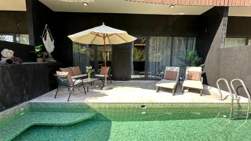 Two-Bedroom Apartment with Private Pool