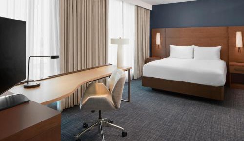 King Studio with Sofa Bed and City View