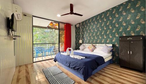 Family Room with Balcony