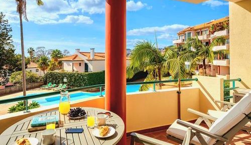 Two-Bedroom Apartment with Pool View