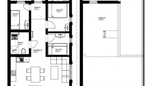 Three-Bedroom Holiday Home 
